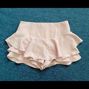 Zara Pink Ruffle Skort
